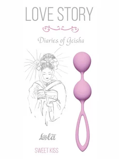 Розовые вагинальные шарики Diaries of a Geisha