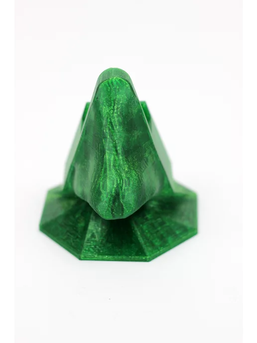 Подставка для очков настольная для дома - нос, зеленый, фото 3