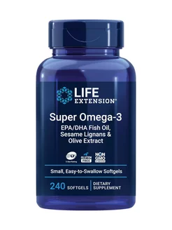 Супер Омега 3, Omega-3 240 капсул