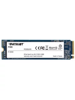 Patriot P300 256GB M2 2280 PCIe , 1700/1100, 256GB, 3D Patriot 256777738 купить за 2 726 ₽ в интернет-магазине Wildberries