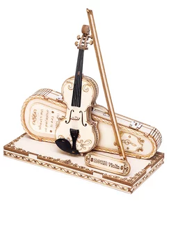 Деревянный конструктор Скрипка TG604K Violin Capriccio