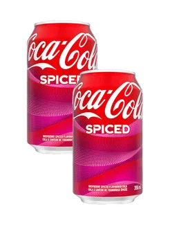 Напиток Coca-Cola Spiced с пряностями, 2 шт. по 355 мл Красный дракон СПб 256801063 купить за 471 ₽ в интернет-магазине Wildberries