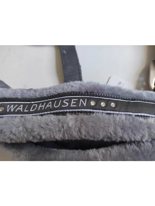 Waldhausen Недоуздок Элегант Асфальт, серый, фото 3