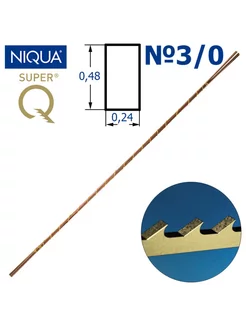 Пилки ювелирные для лобзика NIQUA SUPER Q №3 0(0 24мм)12шт