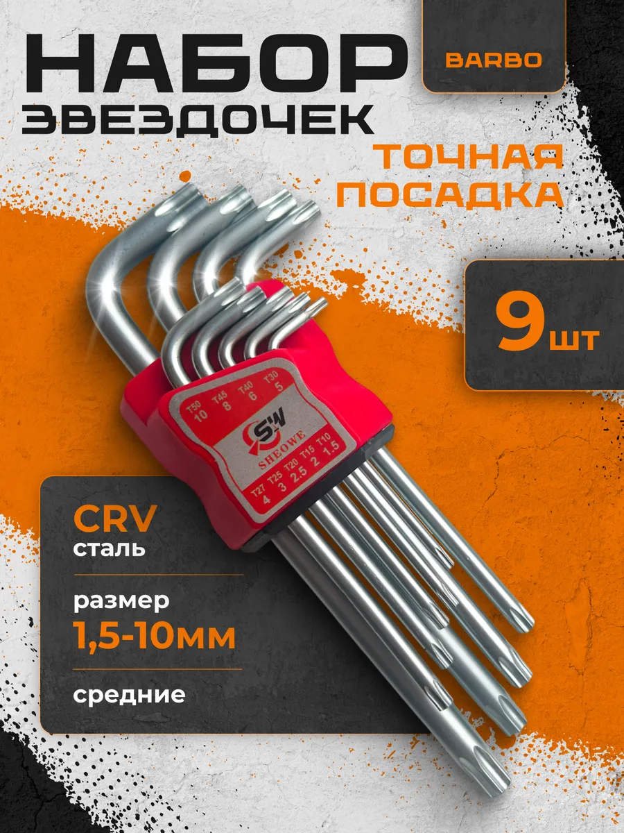 Набор шестигранных ключей...