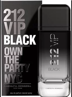 Carolina Herrera 212 VIP Black For Men 100 ml