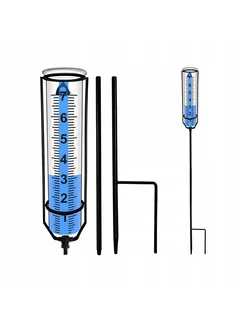 Садовый датчик дождя Легко читаемое измерение количества