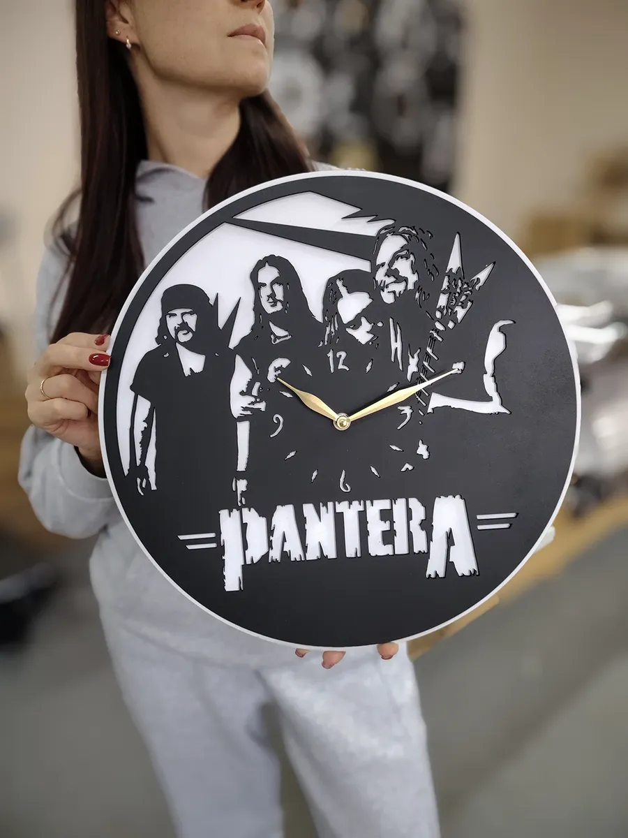 Настенные часы Pantera, Пантера, Даймбэг Даррелл