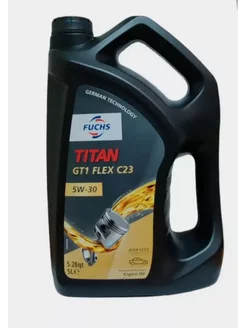 Масло моторное TITAN GT1 FLEX C23 5W-30 5л Fuchs 256979812 купить за 4 961 ₽ в интернет-магазине Wildberries