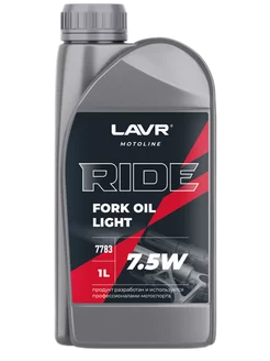 MOTO Вилочное масло RIDE Fork oil 7,5W, 1 л