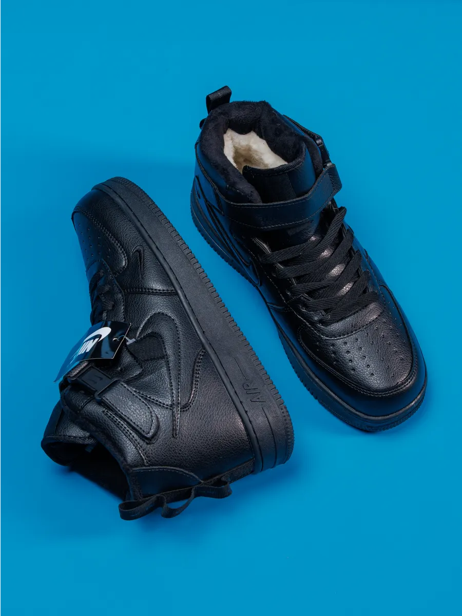 Кроссовки зимние Nike air force...