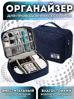 Сумка для косметики дорожная большая 257018482 купить за 336 ₽ в интернет-магазине Wildberries