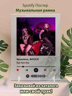 Спотифай постеры Neverlove Фрося - Бум бум бум