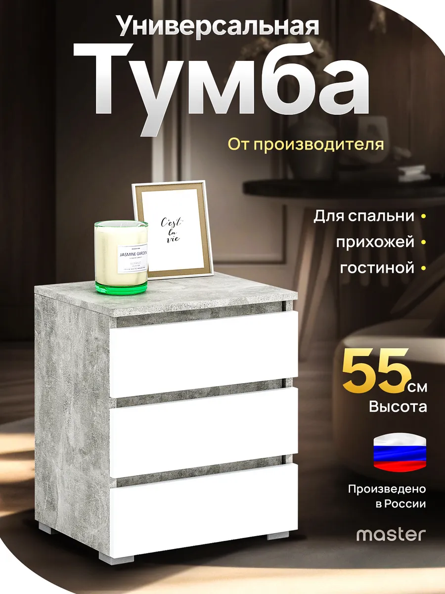 Тумба прикроватная офисная в спальню