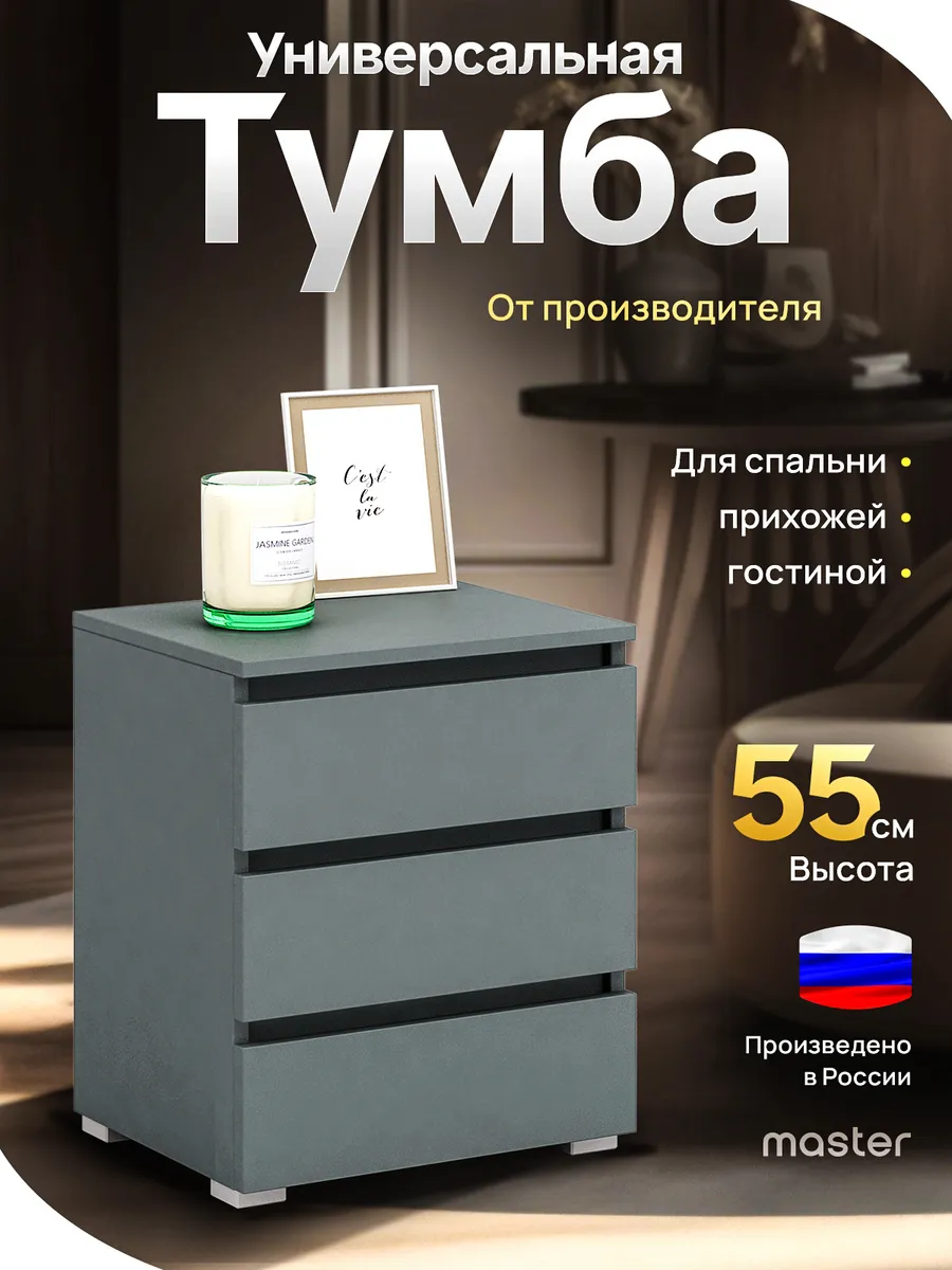 Тумба прикроватная офисная в спальню