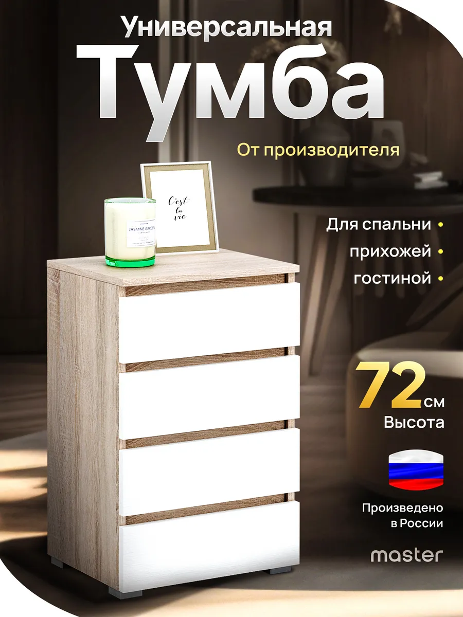 Тумба прикроватная офисная в спальню