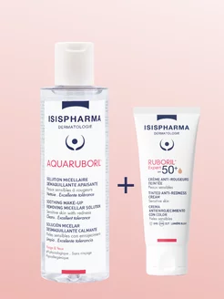 Набор от розацеа Aquaruboril 400 мл+ Ruboril Expert SPF 50+