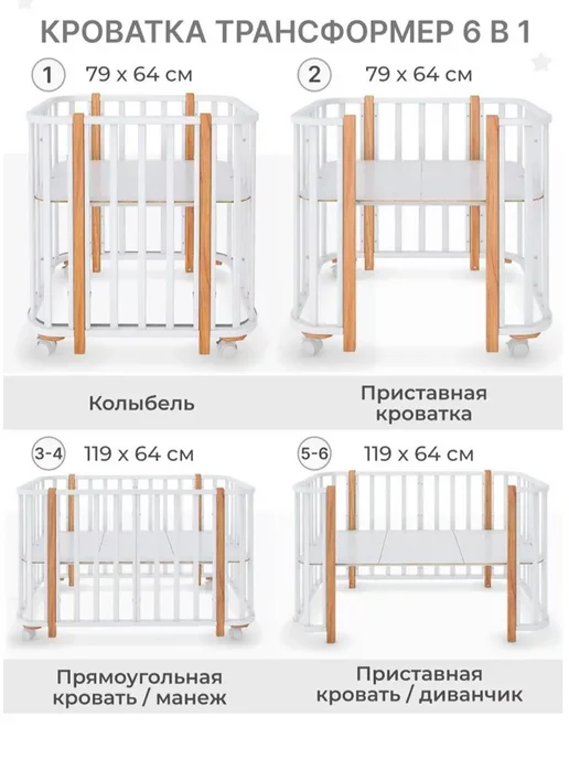 Кроватки Drema Кровать детская, вариант, фото 2