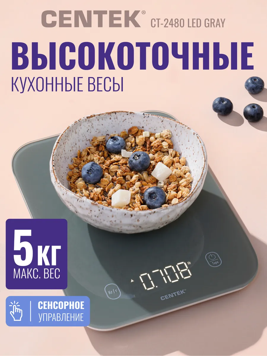 Кухонные весы CT-2480 Gray