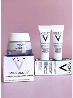 Набор миниатюр Mineral 89 + Normaderm флюид