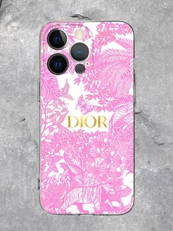 Чехол на iPhone 13 Pro Dior цвет Розовый