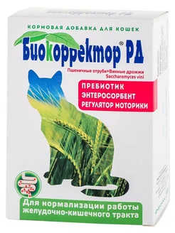 Кормовая добавка для кошек для нормализации работы ЖКТ, 60 т