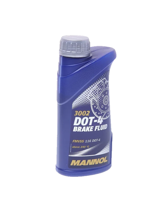MANNOL DOT 4 3002 тормозная жидкость Brake Fluid 1л, 1 л, фото 2