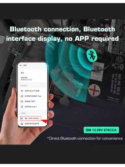 Тестер батареи с Bluetooth Lancol 257288028 купить за 1 155 ₽ в интернет-магазине Wildberries