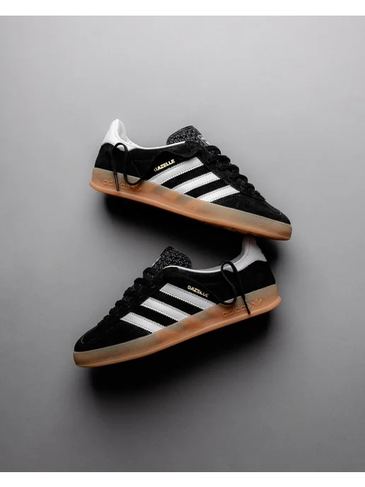 adidas gazelle silver green womens adidas Originals Gazelle Indoor Green / Black - Gum