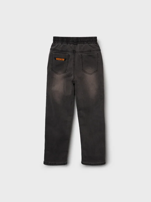 PlayToday Джинсы regular fit утепленные флисом, серый, фото 7