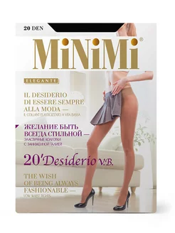 Колготки DESIDERIO 20 den VB с заниженной талией Minimi 257332408 купить за 144 ₽ в интернет-магазине Wildberries