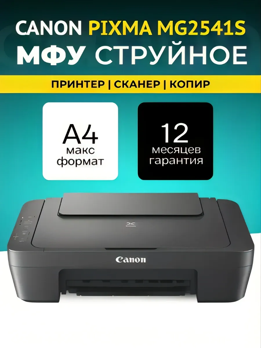 Принтер цветной PIXMA MG2541S USB