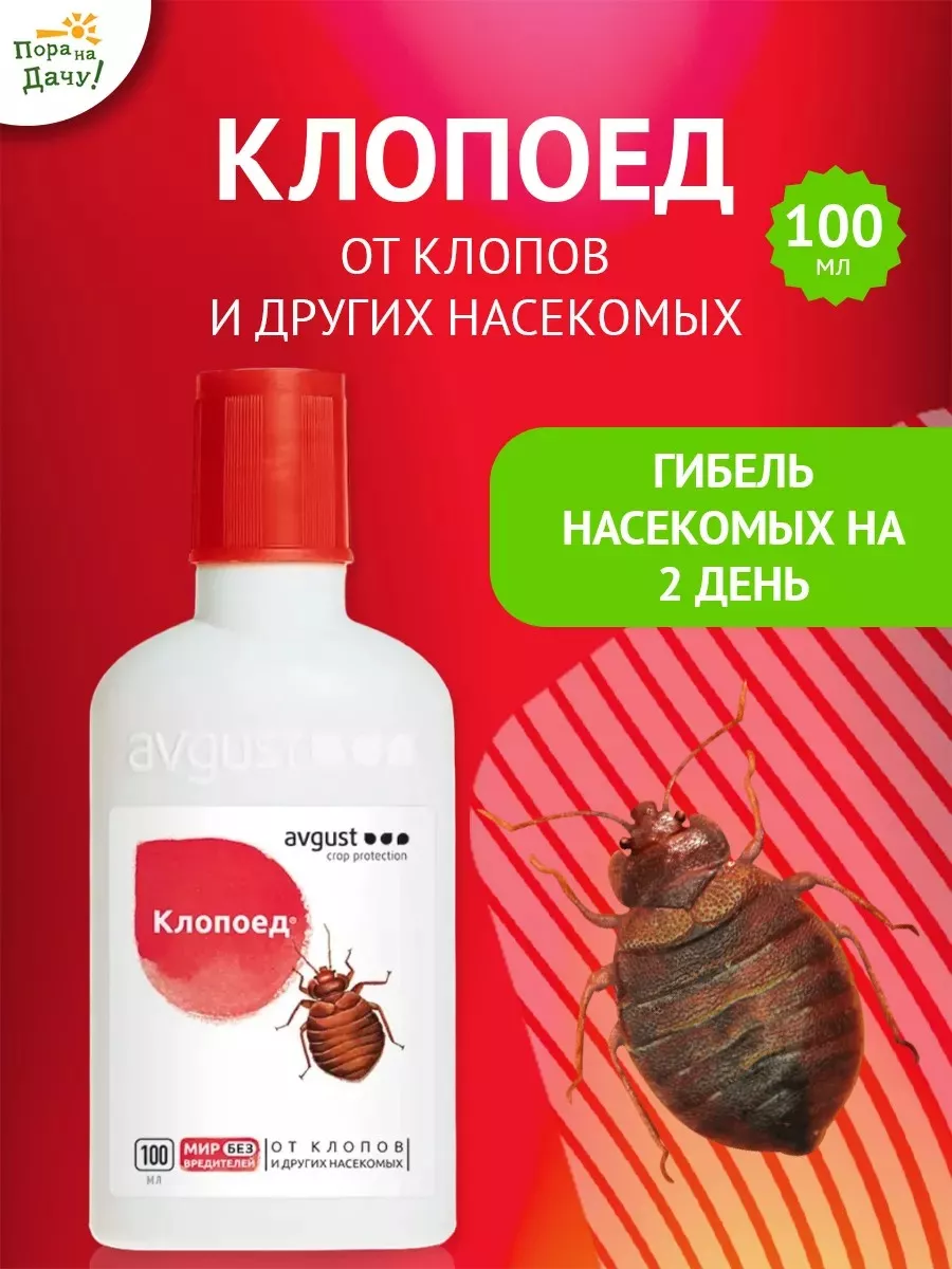 Средство от клопов Клопоед...