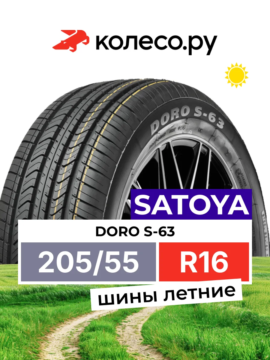 Шины летние R16 R205 55 91 V DORO S-63