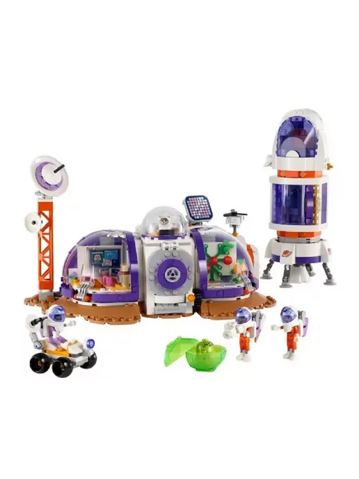 LEGO Конструктор Марсианская база с ракетой, 5062, 981 дет, вариант, фото 2