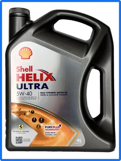 Моторное масло Шел Helix Ultra 5W-40 4 литра