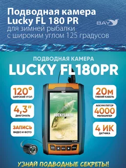 Подводная камера FL 180PR для зимней рыбалки 125 гр Lucky 257378535 купить за 8 365 ₽ в интернет-магазине Wildberries