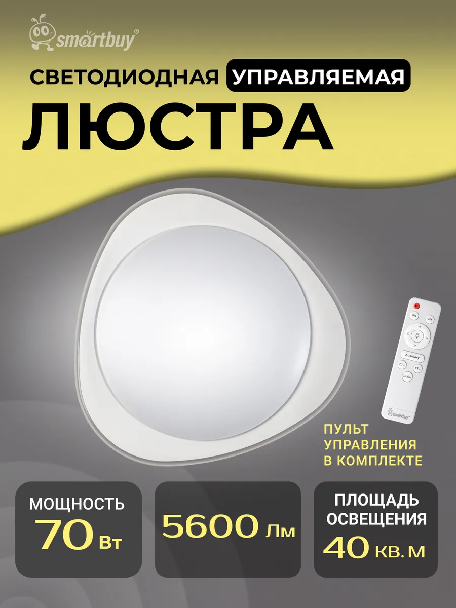 Светодиодный управляемый светильник ПРОМЕТЕЙ 70Вт 6500К