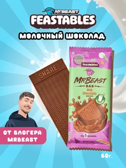 Шоколад Mr. Beast Milk Chocolate Фистаблс