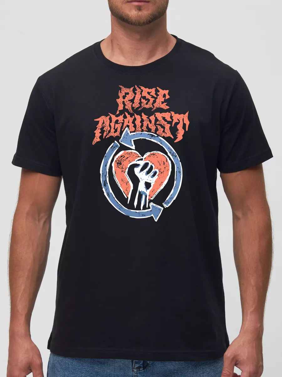Футболка Rise against рок