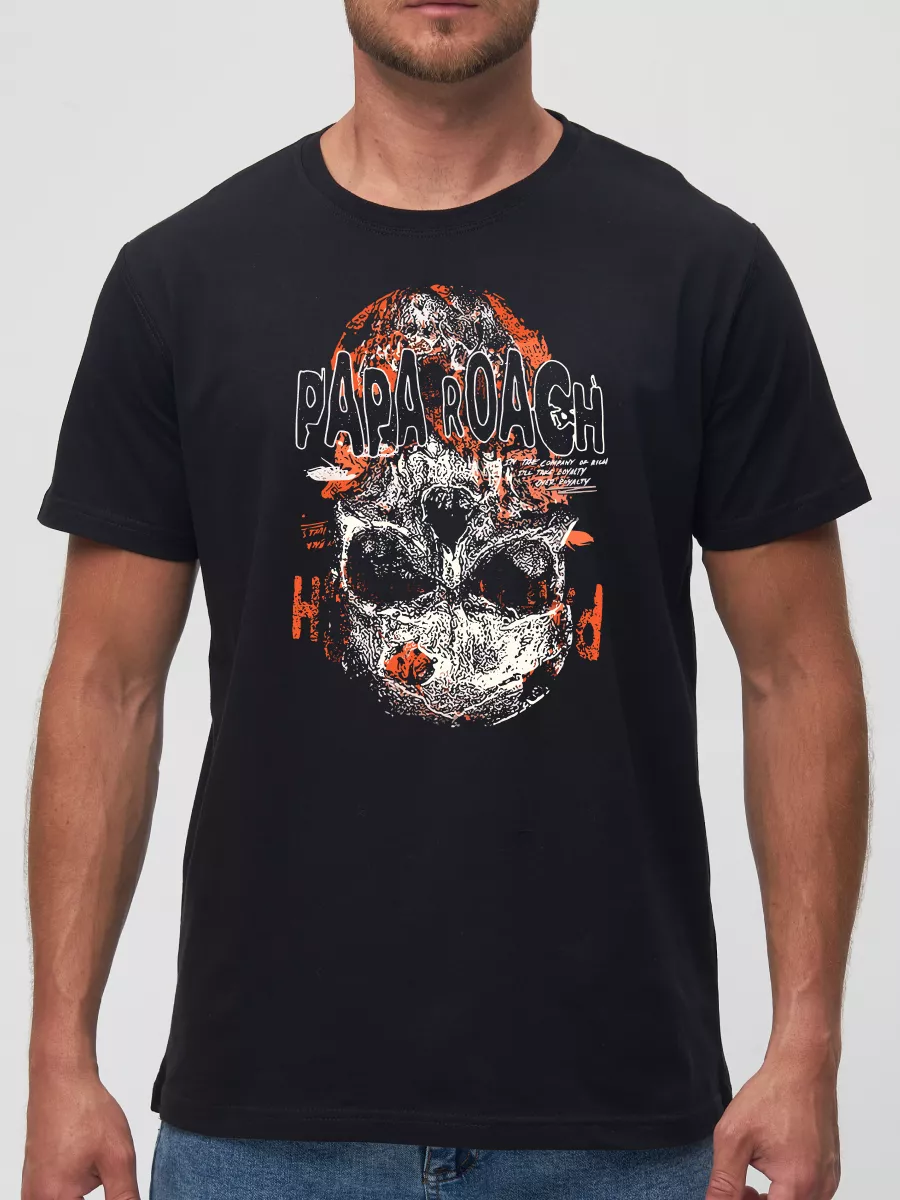 Футболка Papa roach рок