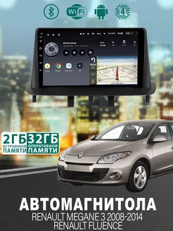 Магнитола для Renault Megane 3 2008-14 Fluence 2 32