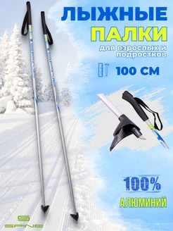 Лыжные палки AL 100 см, алюминий Spine 257460990 купить за 1 037 ₽ в интернет-магазине Wildberries