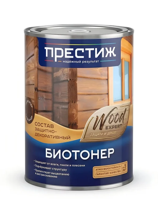 Престиж Пропитка для дерева, 0.9л, голубой мрамор, 0,9 л