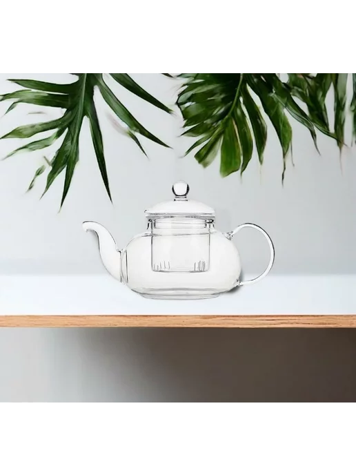 Prohotel Чайник заварочный «Проотель» термост.стекло 450мл, 350 мл, фото 3