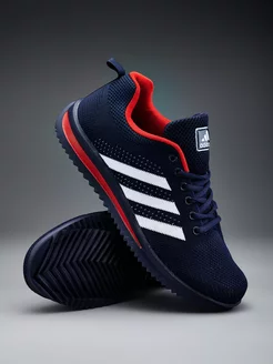 Кроссовки мужские легкие Adidas с сеткой adidas 257605024 купить за 1 185 ₽ в интернет-магазине Wildberries