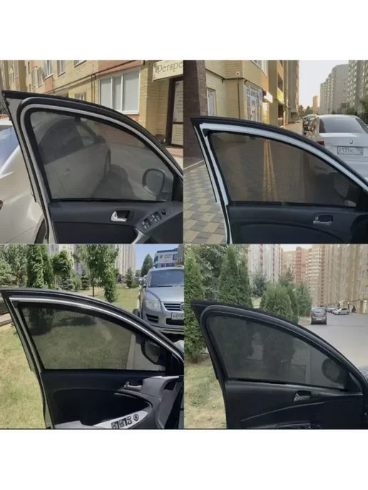 ALEYAN Шторки PEUGEOT EXPERT 2 ПОК 2007-2016, черный, фото 4