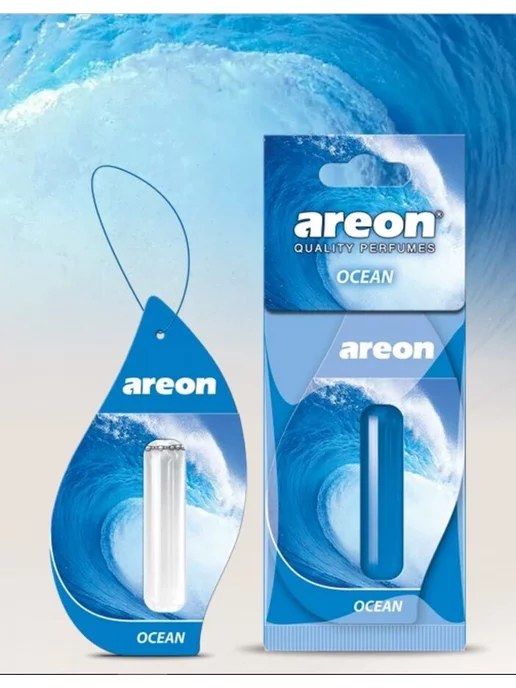areon Ароматизатор в автомобиль Ареон с капсулой LIQUID Океан, вариант, фото 2