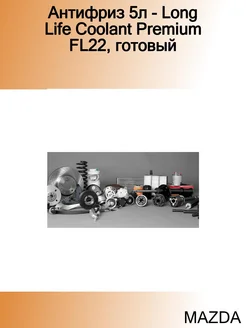 Антифриз 5л - Long Life Coolant Premium FL22, готовый