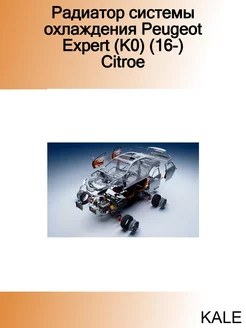 Радиатор системы охлаждения Peugeot Expert (K0) (16-) Citroe